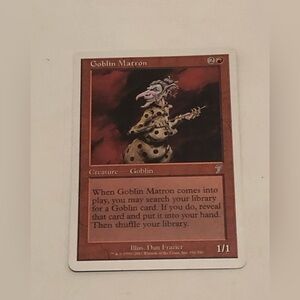 Magic the Gathering Goblin Matron Card
